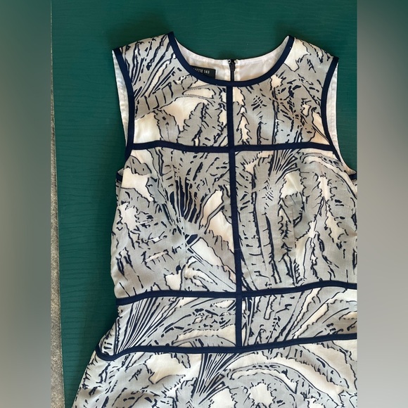 Lafayette 148 New York Damaris Tropical Print Fil Coupe Damaris Size 8 Women's - Picture 5 of 12